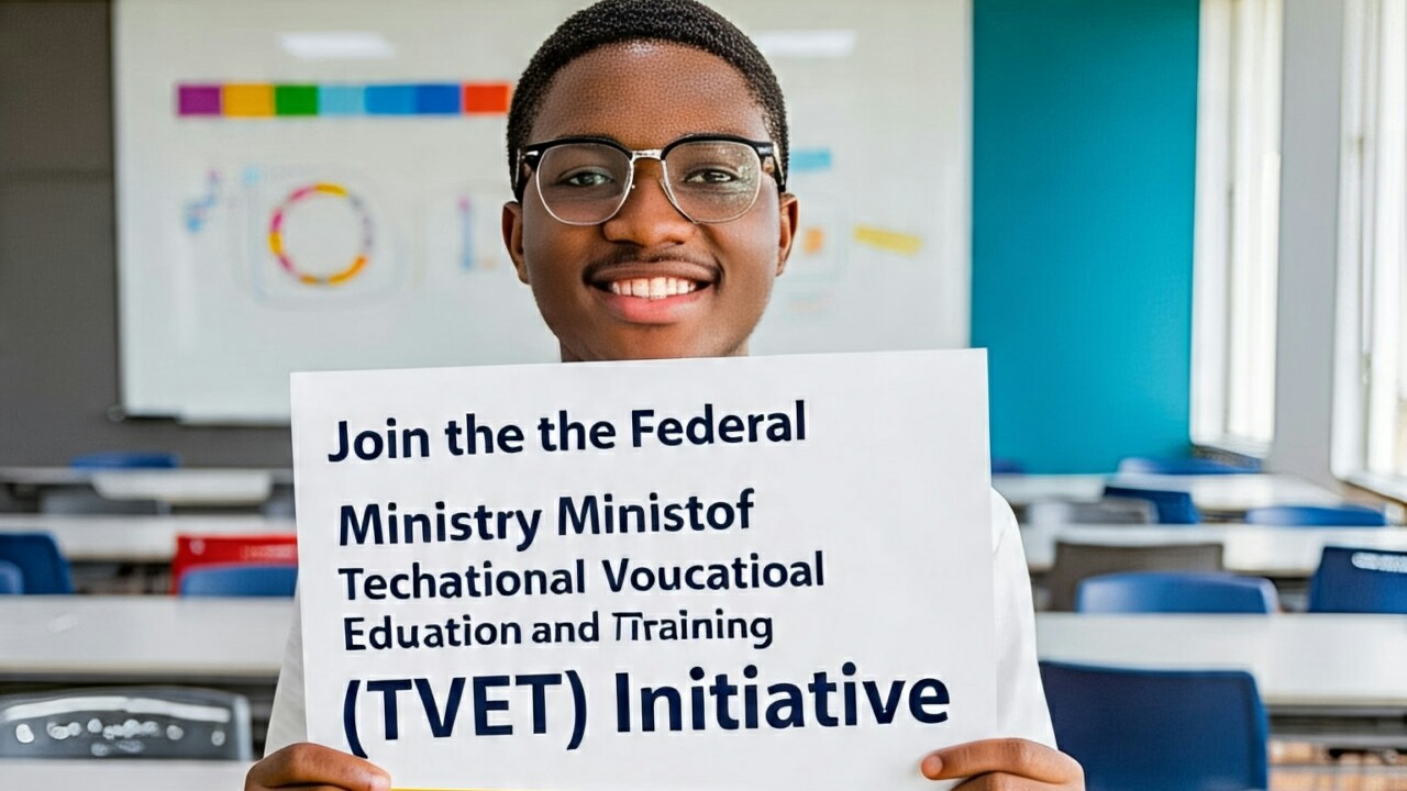 Join the Federal Ministry of Education Technical and Vocational Education and Training (TVET) Initiative